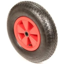 (05) Kruiwagenwiel Kogellager Met Binnenband