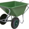 (06) Kruiwagen 160 Liter Polyester 2 Wielen