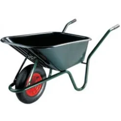 (14) Kruiwagen Geheel Gelakt 80ltr (2e Soort Lakschade )