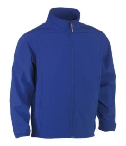 Herock Jas Julius Softshell -TuinGereedschapWinkel 21mjc1601 herock julius softshell royalblue voorzijde