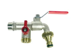 Tuinkraan Met Extra Uitgang En Messing Uitgang