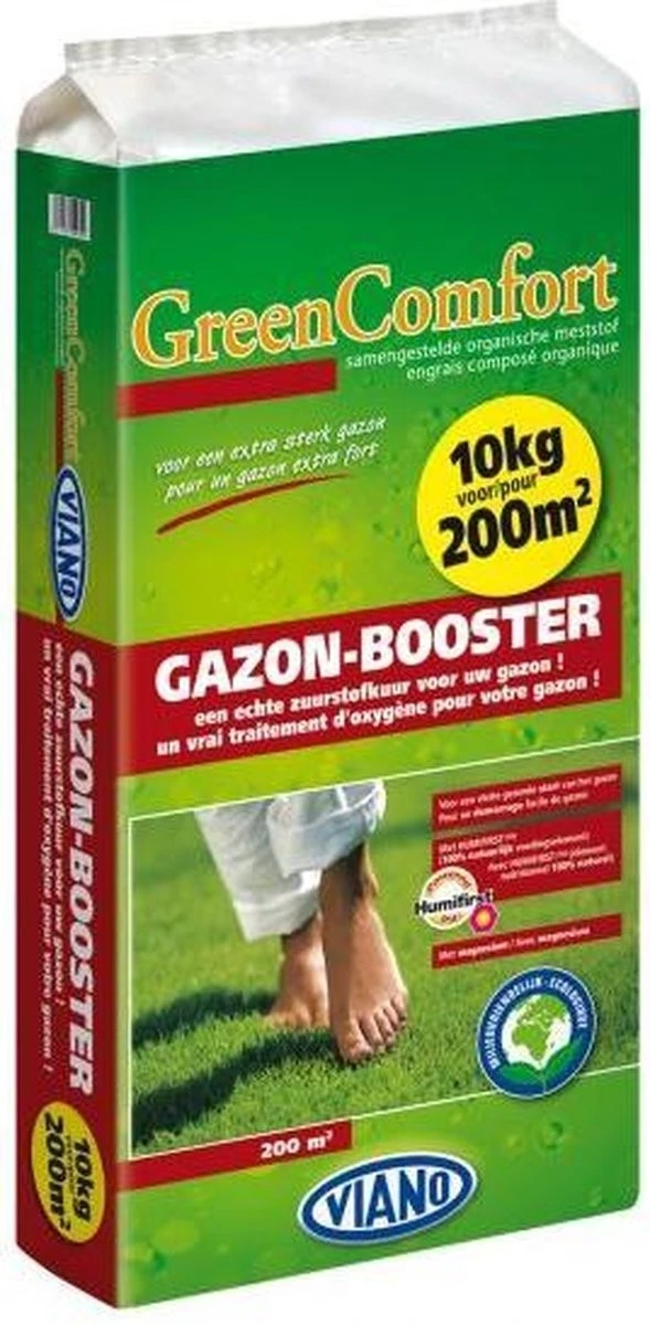 Viano Gazonmeststof Gazon, 10kg - 200m² 1 Viano Gazonmeststof Gazon, 10kg - 200m²