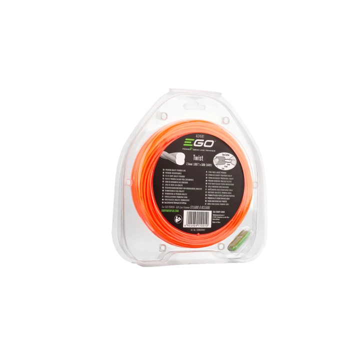 Ego Maaidraad AL3490R 90M 2.4MM Rond Kleur Oranje 1 Ego Maaidraad AL3490R 90M 2.4MM Rond Kleur Oranje