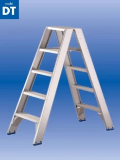 Dubbele Trapladder 02 Tredes