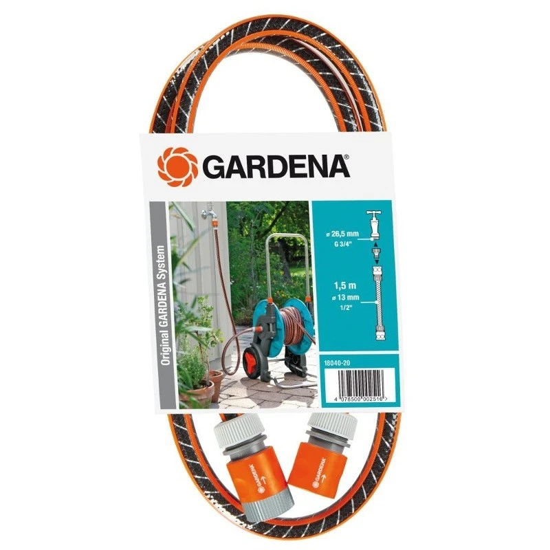 Gardena Aansluitstuk Comfort Flex 13mm 1/2 ", 1.5 Meter 1 Gardena Aansluitstuk Comfort Flex 13mm 1/2 ", 1.5 Meter