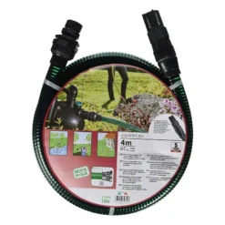 Complete Zuigslangset Met 4 Meter 1" Slang, Koppelingen En Voetklep Voor Pompen.