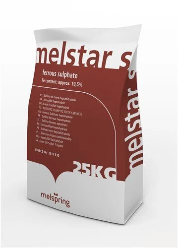 Melstar Ijzersulfaat 25kg 1 Melstar Ijzersulfaat 25kg