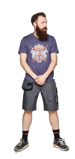 Herock T-shirt Vintage Met Korte Mouwen